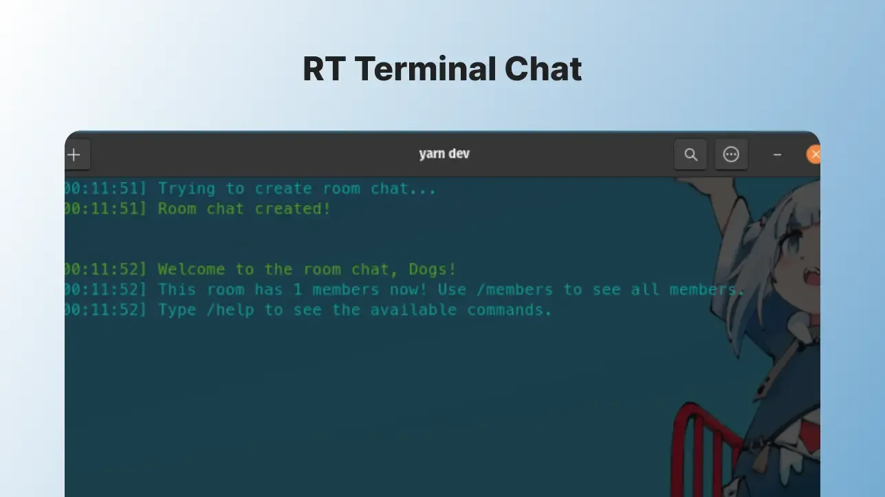 Real Time Terminal Chat